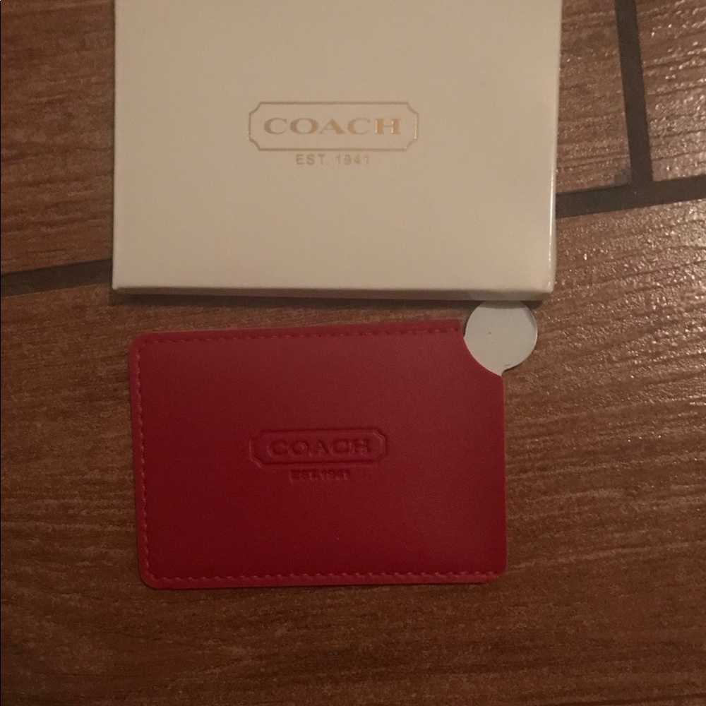Coach compact mirror